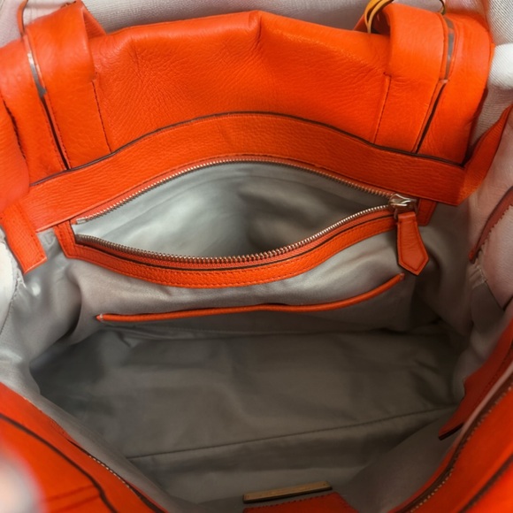 Reed Krakoff Soft Boxer Tote – Coral Leather Bag - Picture 5 of 13